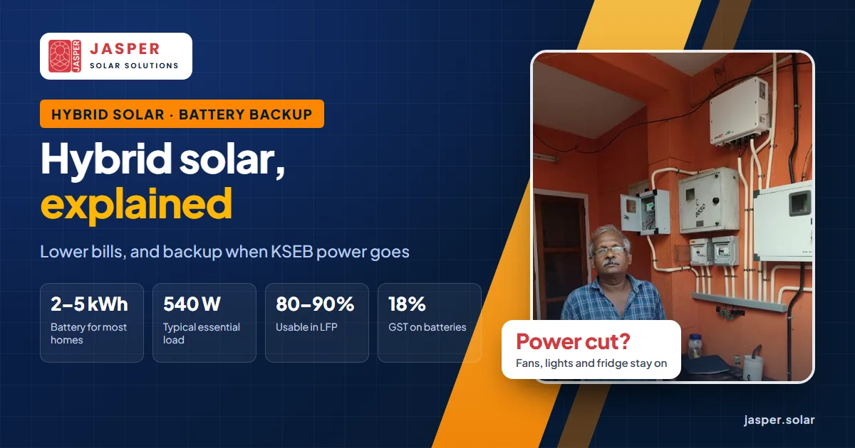Powering Smarter: Understanding Hybrid Solar Systems