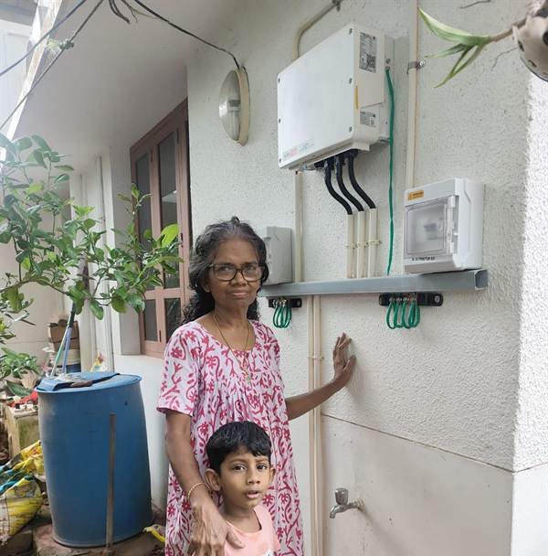 Inverter and AC/DC distribution boxes installed by Jasper Solar in Thiruvananthapuram, Thiruvananthapuram